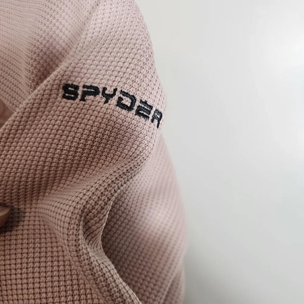 Spyder Pink Quilted Fleece Zip Jacket Women’s S Winter Cozy Ski Streetwear - Picture 9 of 12